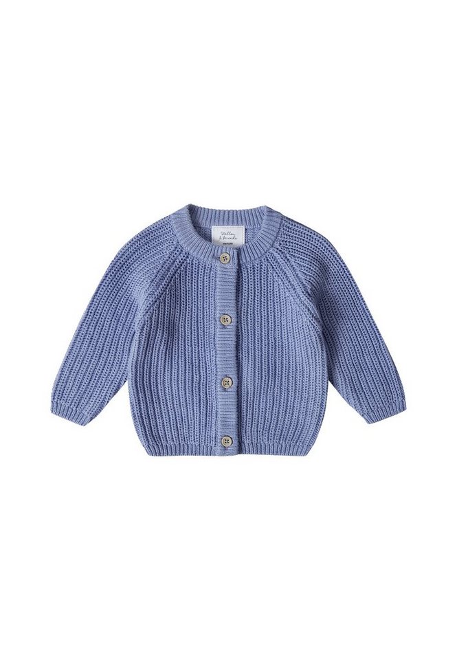 Stellou & friends Strickjacke Gerippter Cardigan Gerippter Cardigan