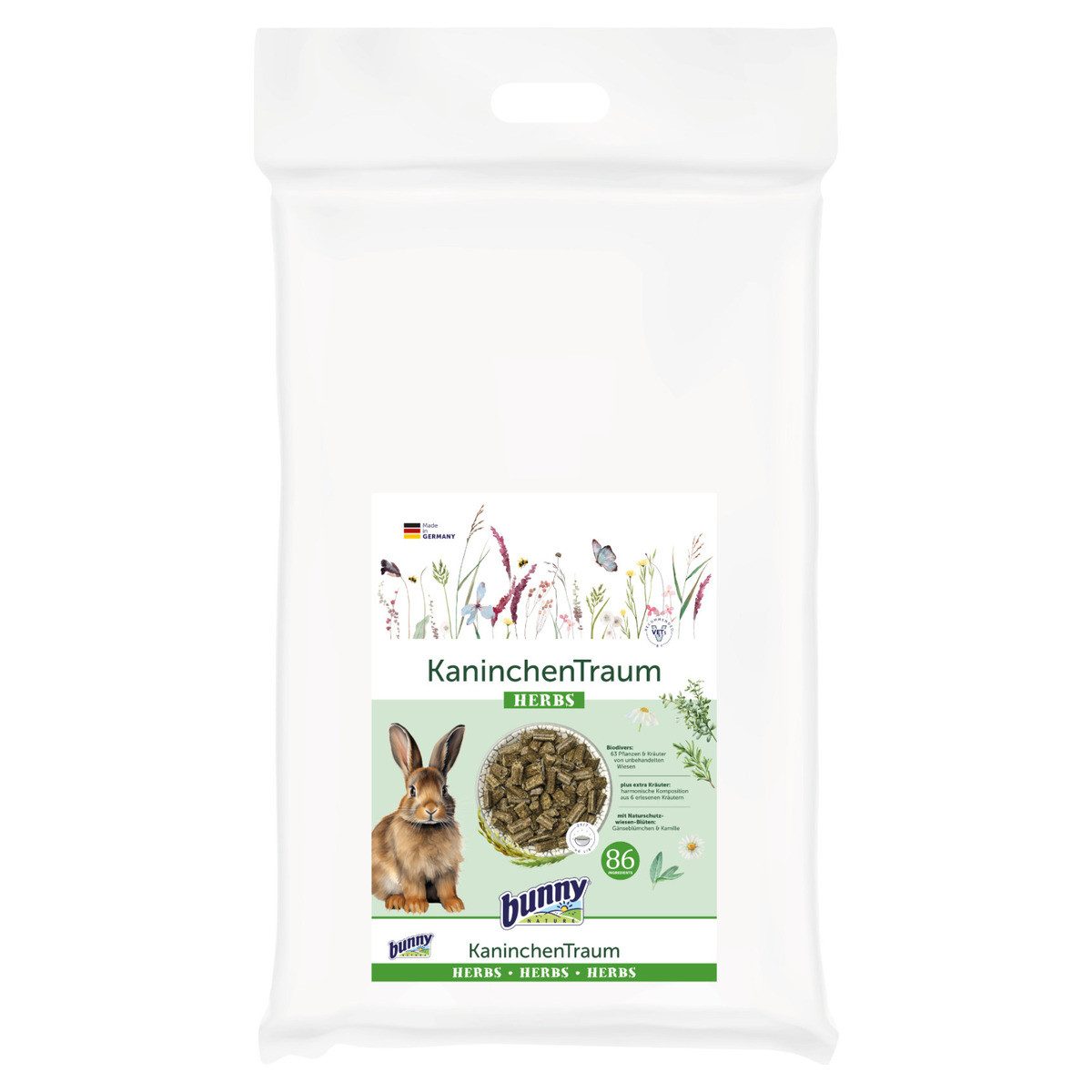 Bunny Nature KaninchenTraum HERBS 4 kg, für: Kleintier