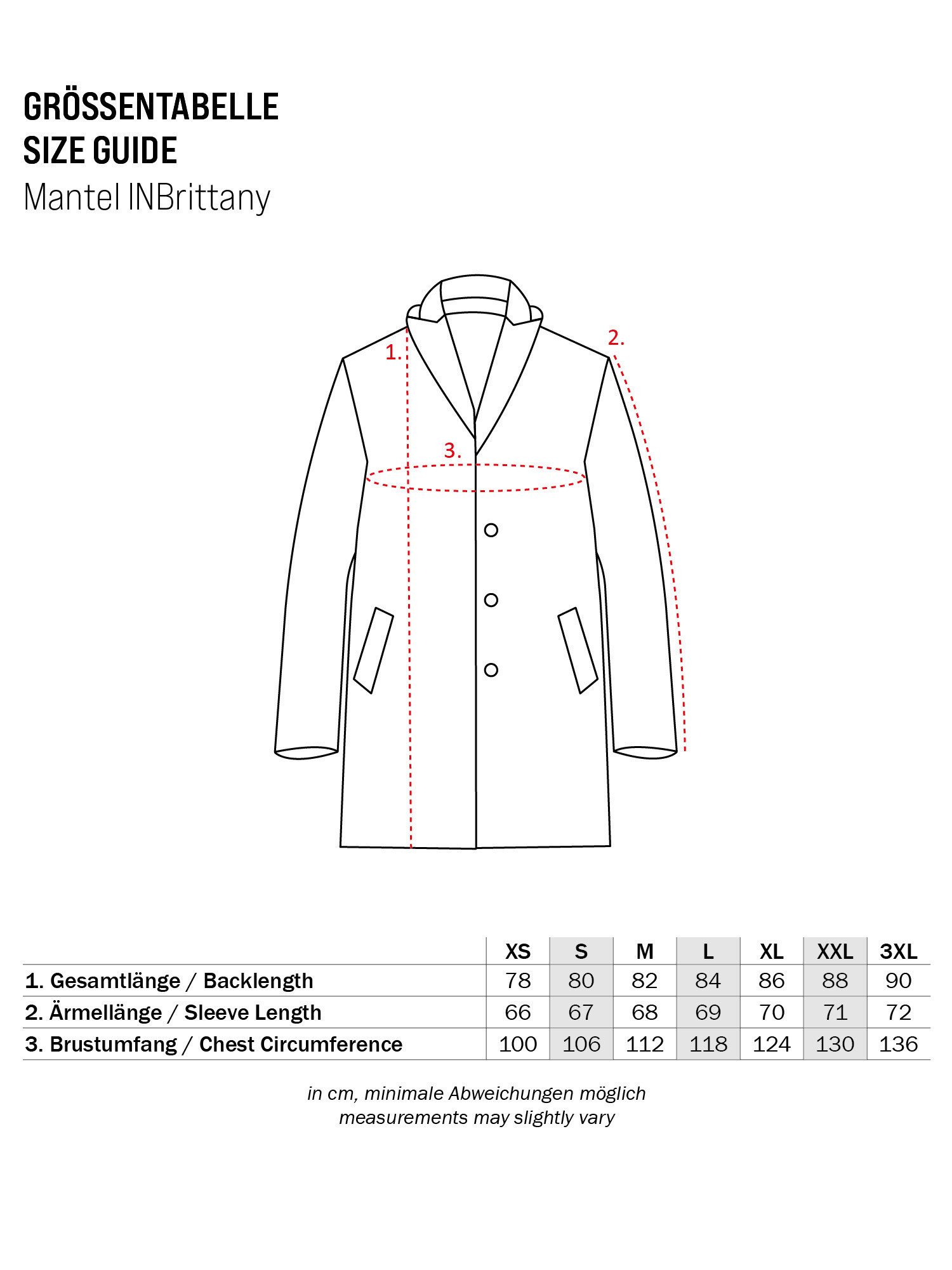 Indicode Wintermantel Herren Brittany Mantel Winter Herrenmantel mit wattierter Innenjacke und Zippertaschen
