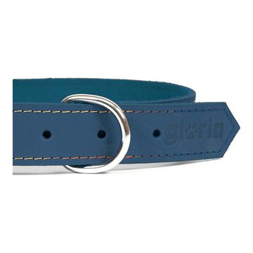Gloria Hundeleine Gloria Hundehalsband Oasis Blau 50 x 2,1 cm, Leder