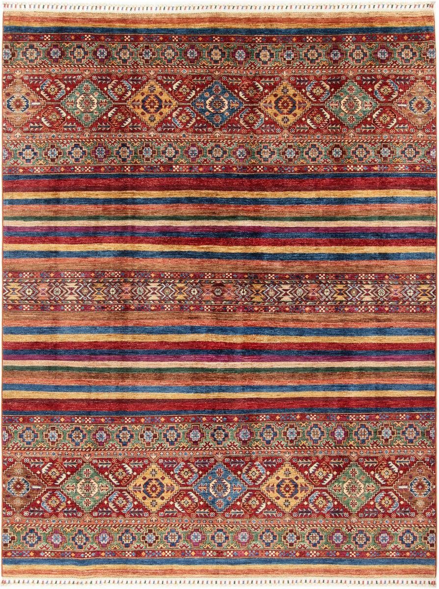 Orientteppich Arijana Shaal 201x263 Handgeknüpfter Orientteppich, Nain Trading, rechteckig, Höhe: 5 mm