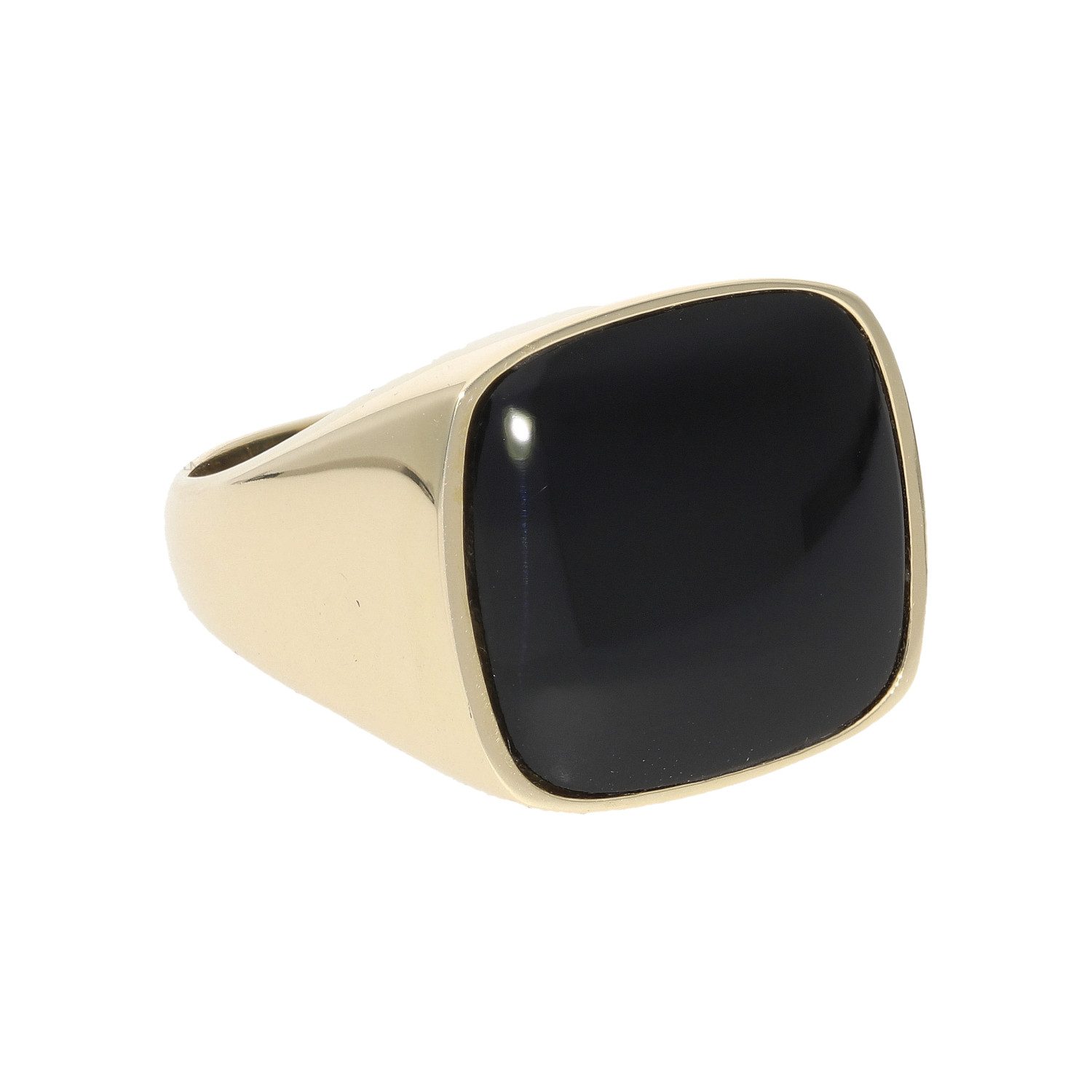 JuwelmaLux Siegelring Siegelring Gold 333 Onyx JL10-07-3909 JuwelmaLux