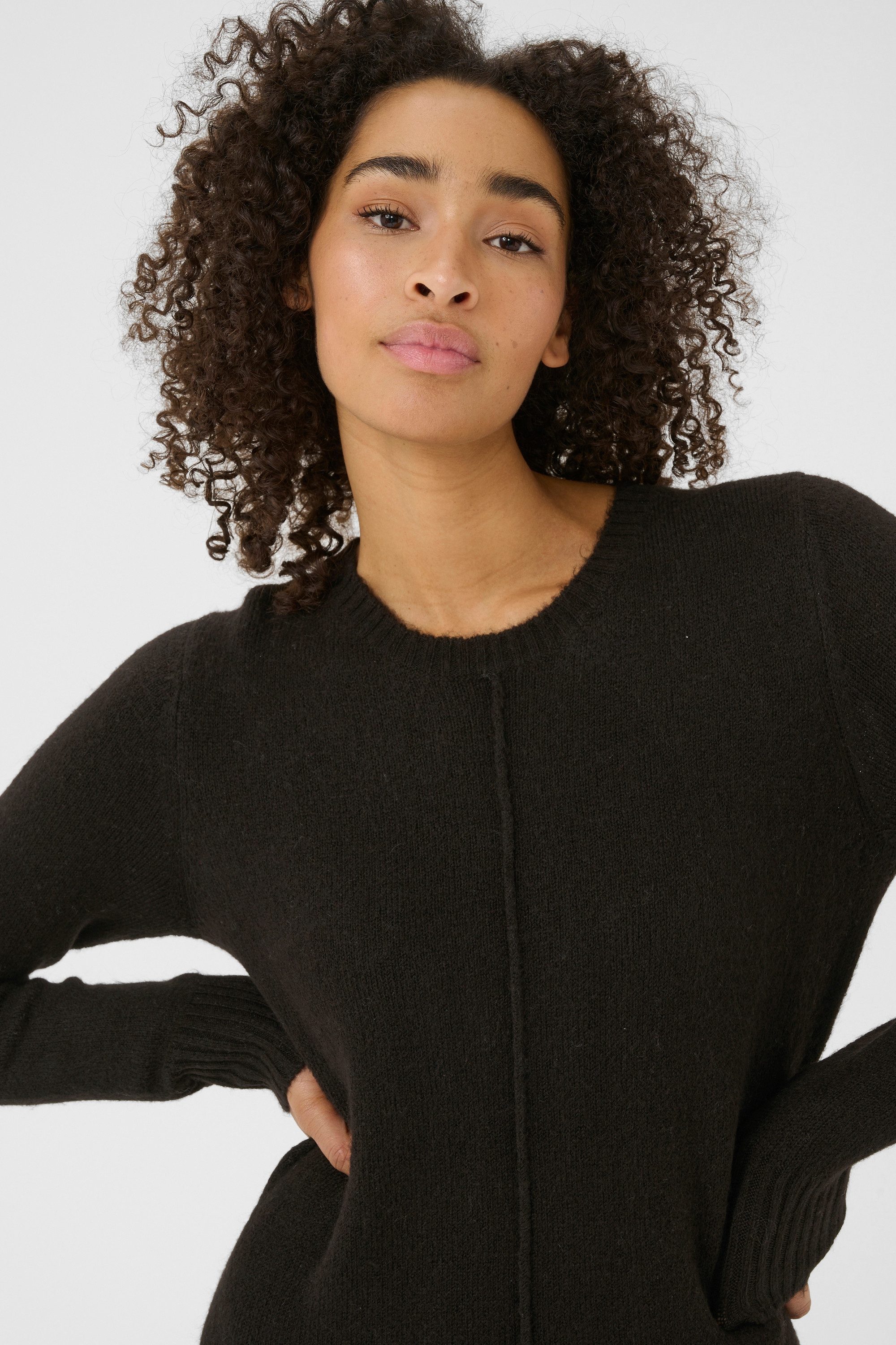 KAFFE Strickkleid Kleid KAiris