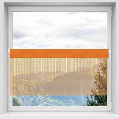 Vorhang, Arsvita, Stangendurchzug (1 St), transparent, Faden - Bistrogardine 150cm x 60cm (BxL), Küchengardine in vers. Farben