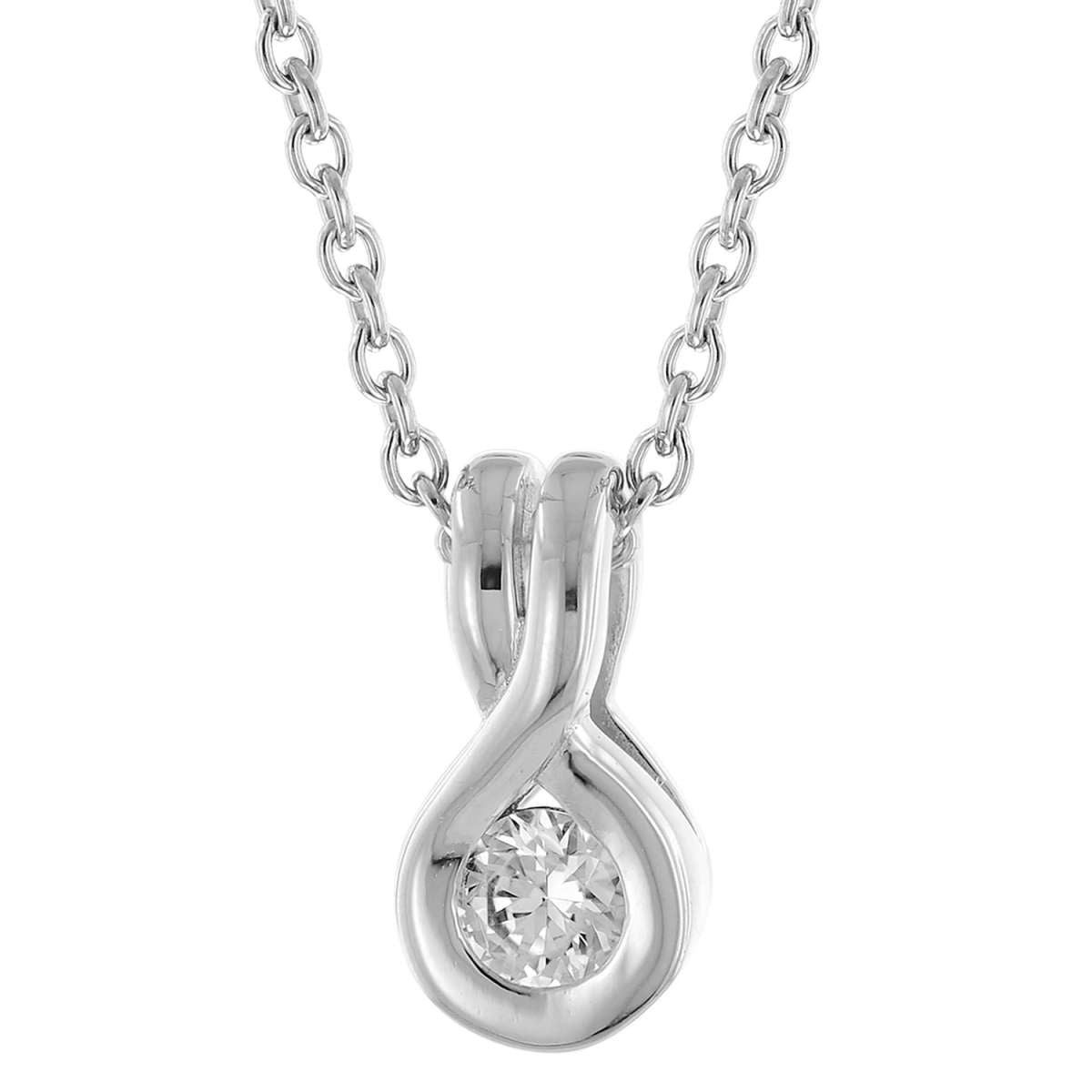 VIVENTY Kette mit Anhänger 785062, für Damen Silber 925 Zirkonia