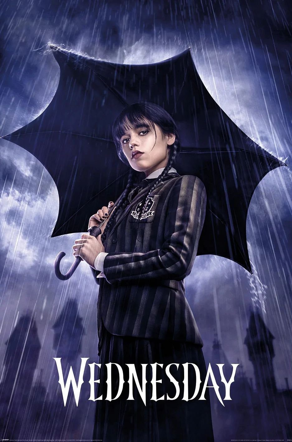 PYRAMID Poster Wednesday Poster Downpour Platzregen günstig online kaufen