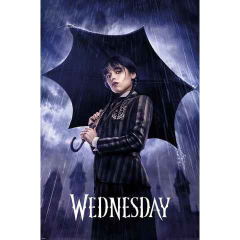 PYRAMID Poster Wednesday Poster Downpour Platzregen 61 x 91,5 cm