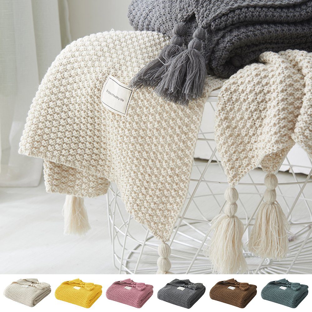 Wohndecke Weich Wohndecke, Sofa Kuscheldecke Flauschig,Sofa Decken