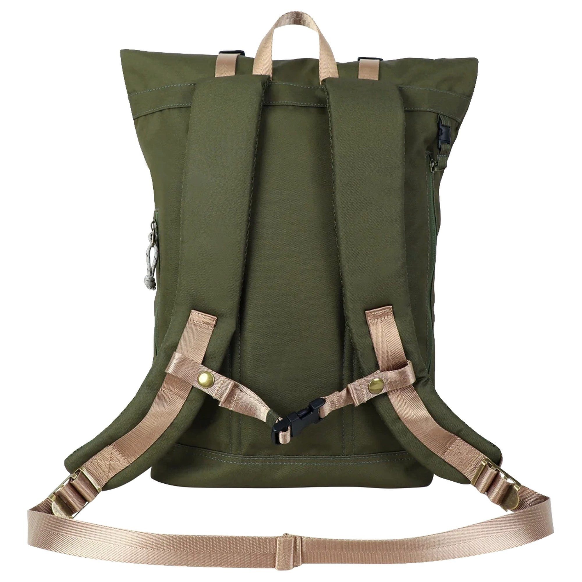 Doughnut Rucksack Christopher Small Reborn 12 - Rolltop Rucksack 40 cm (army)