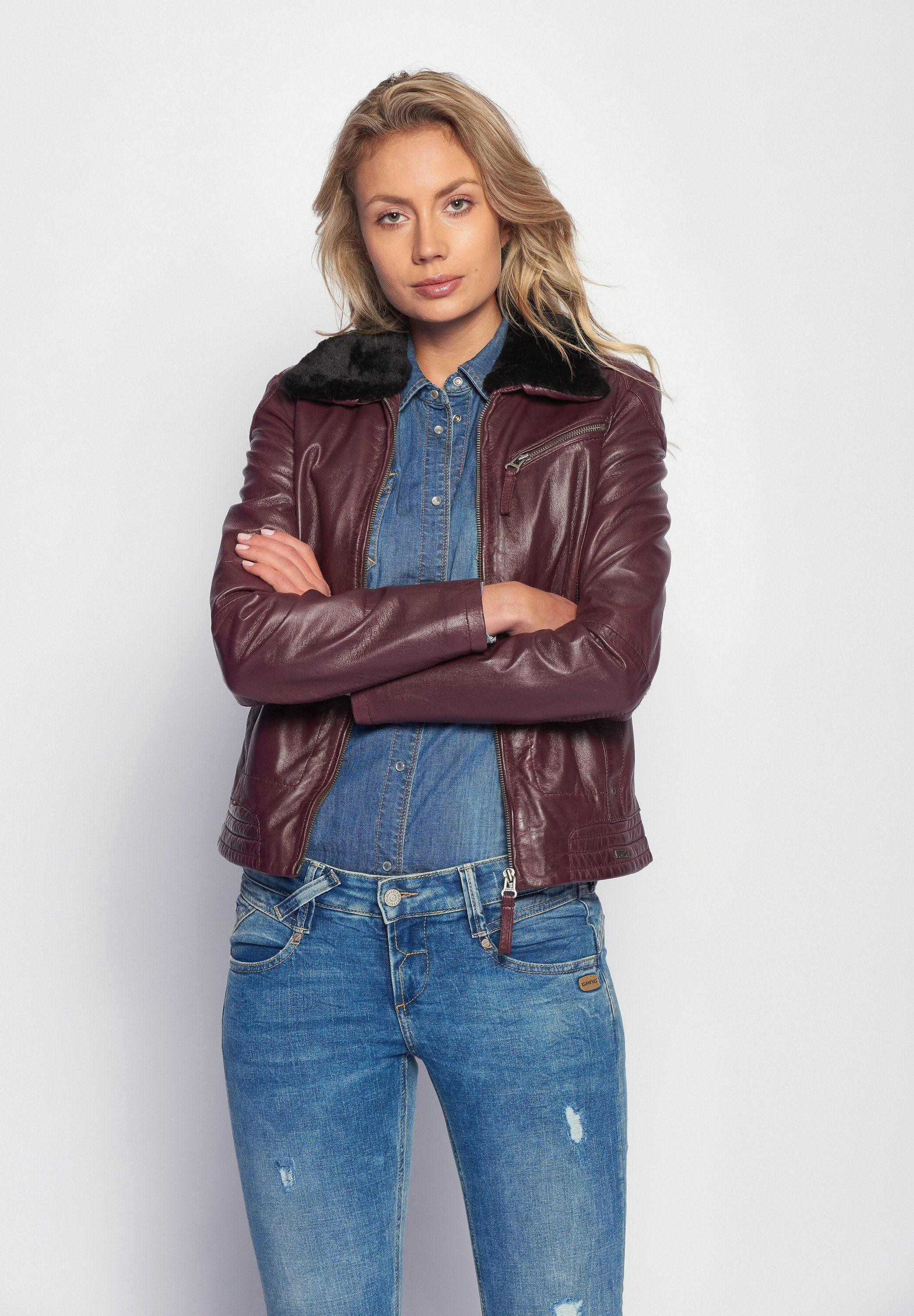 Maze Lederjacke Morelia günstig online kaufen