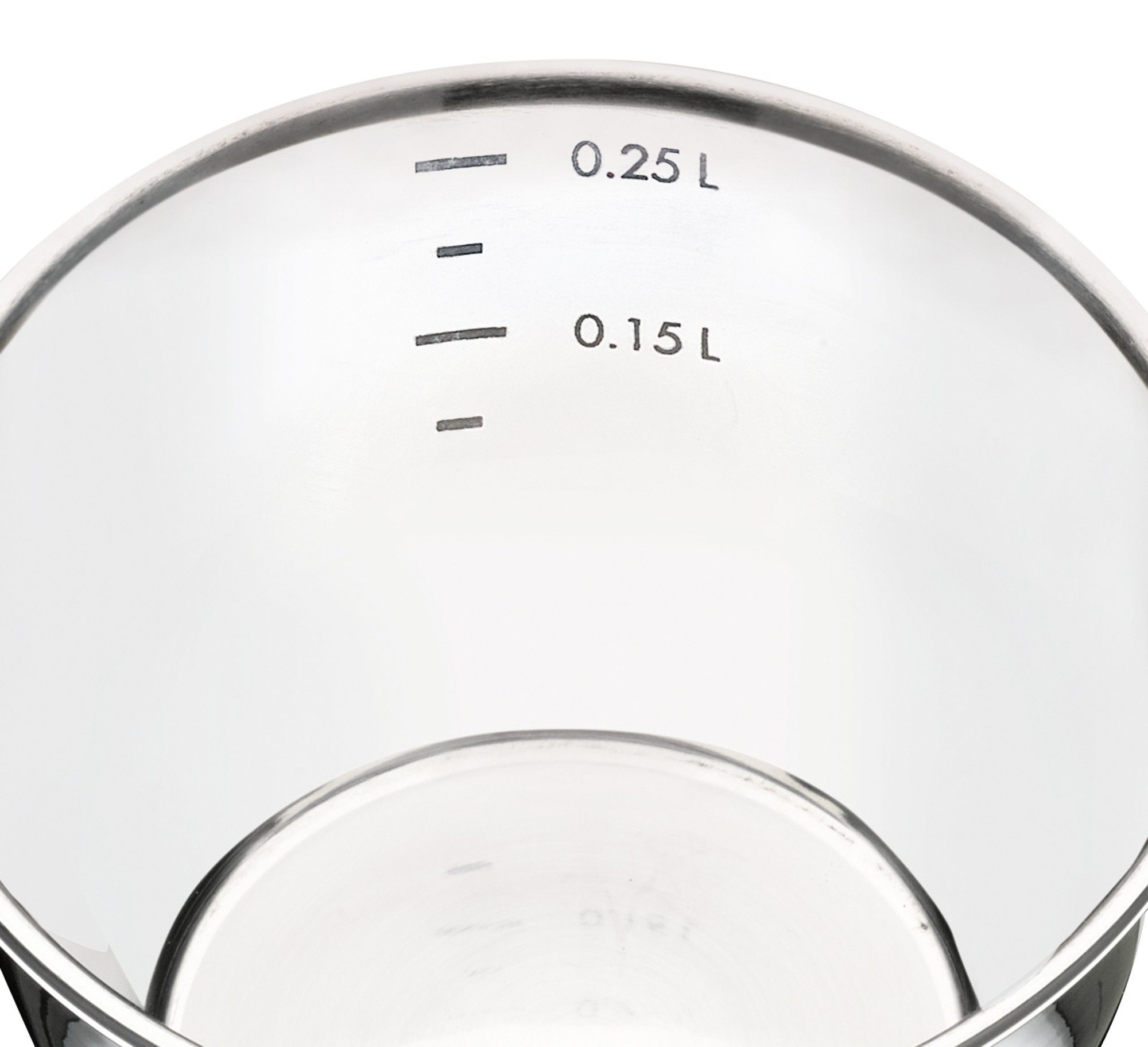 Küchenprofi Kasserolle Butterpfännchen CAPRI Edelstahl 250 ml, Edelstahl