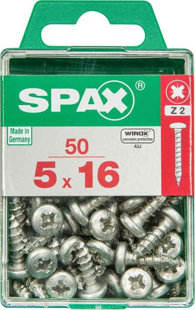 SPAX Holzbauschraube Spax Universalschrauben 5.0 x 16 mm TX 20 - 50