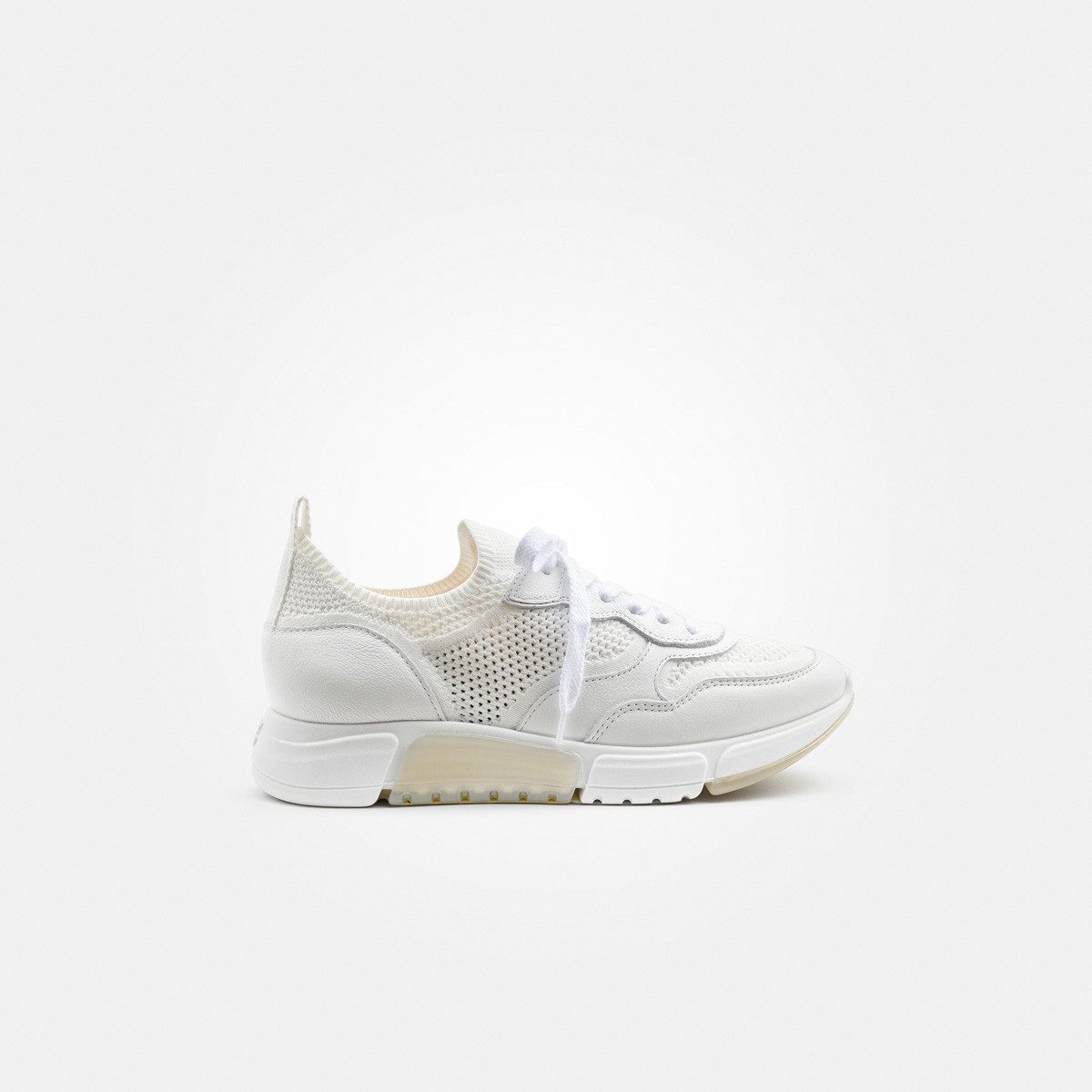 Paul Green 5348-015, Sneaker in Weiß für Damen Sneaker
