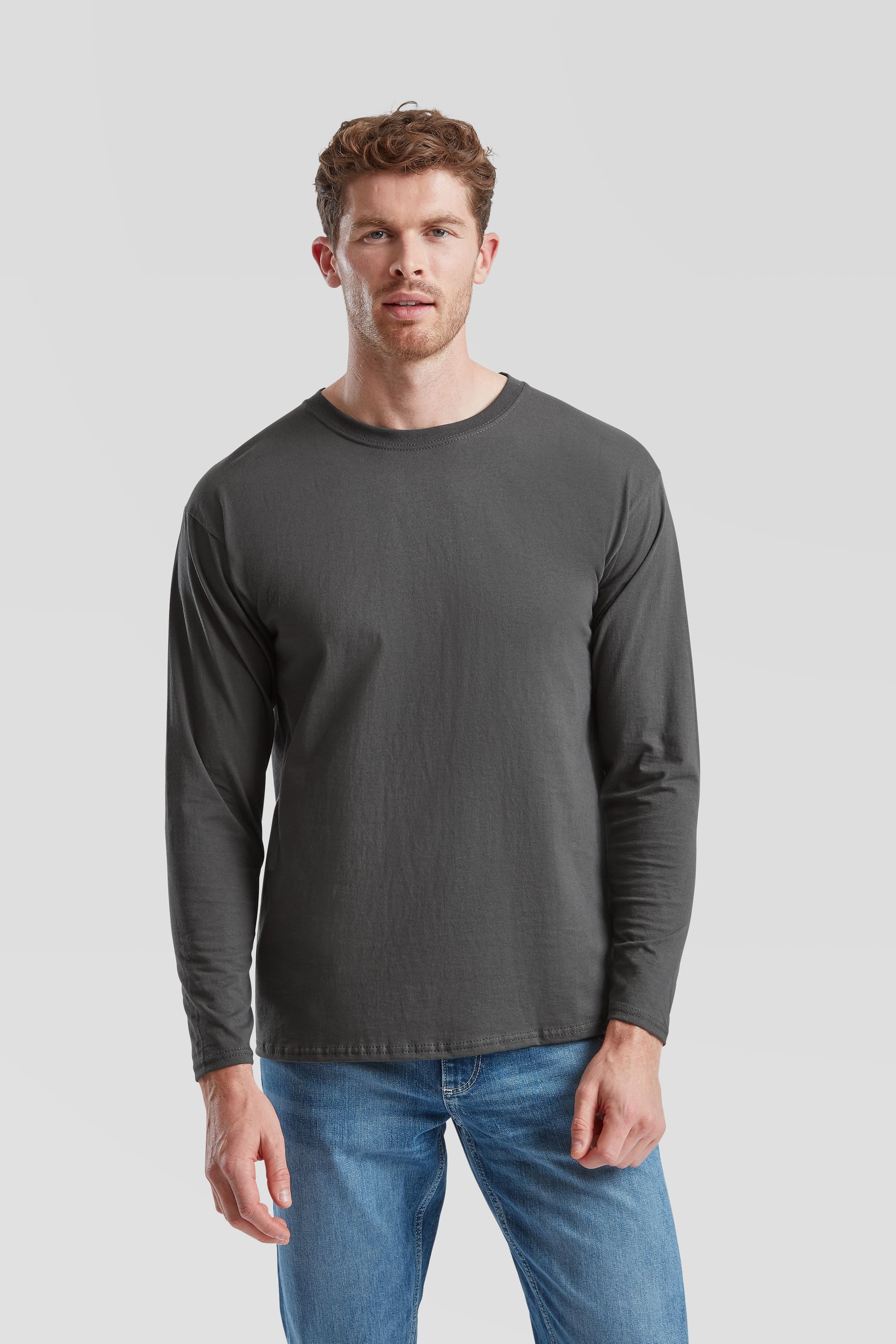 Fruit of the Loom Longsleeve Fruit of the Loom Valueweight Long Sleeve T – Bild 3 von 5