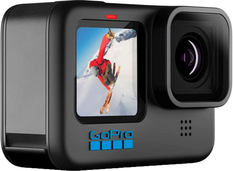 GoPro HERO10 Camcorder (5,3K, Bluetooth, WLAN (Wi-Fi), 7,5 cm (2,27 Zoll)  umstellbarer Touch LCD