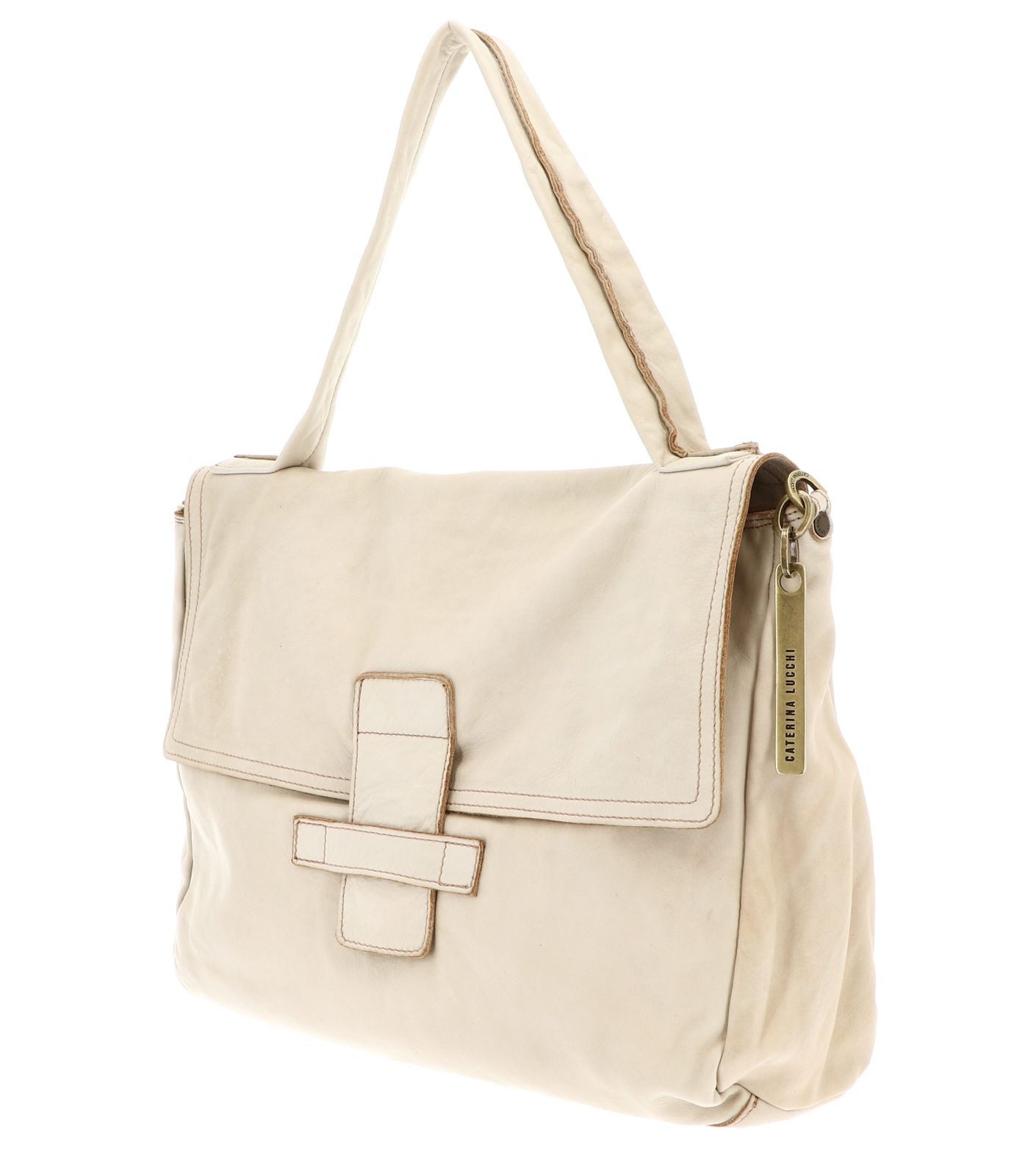 Caterina Lucchi Schultertasche Maria Shoulder Bag, aus echtem Kalbsleder