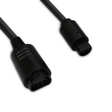 kwmobile 2x Verlängerungskabel für Nintendo 64 Controller Gaming-Adapter, 180 cm lang - Nintendo 64 Controller Kabel