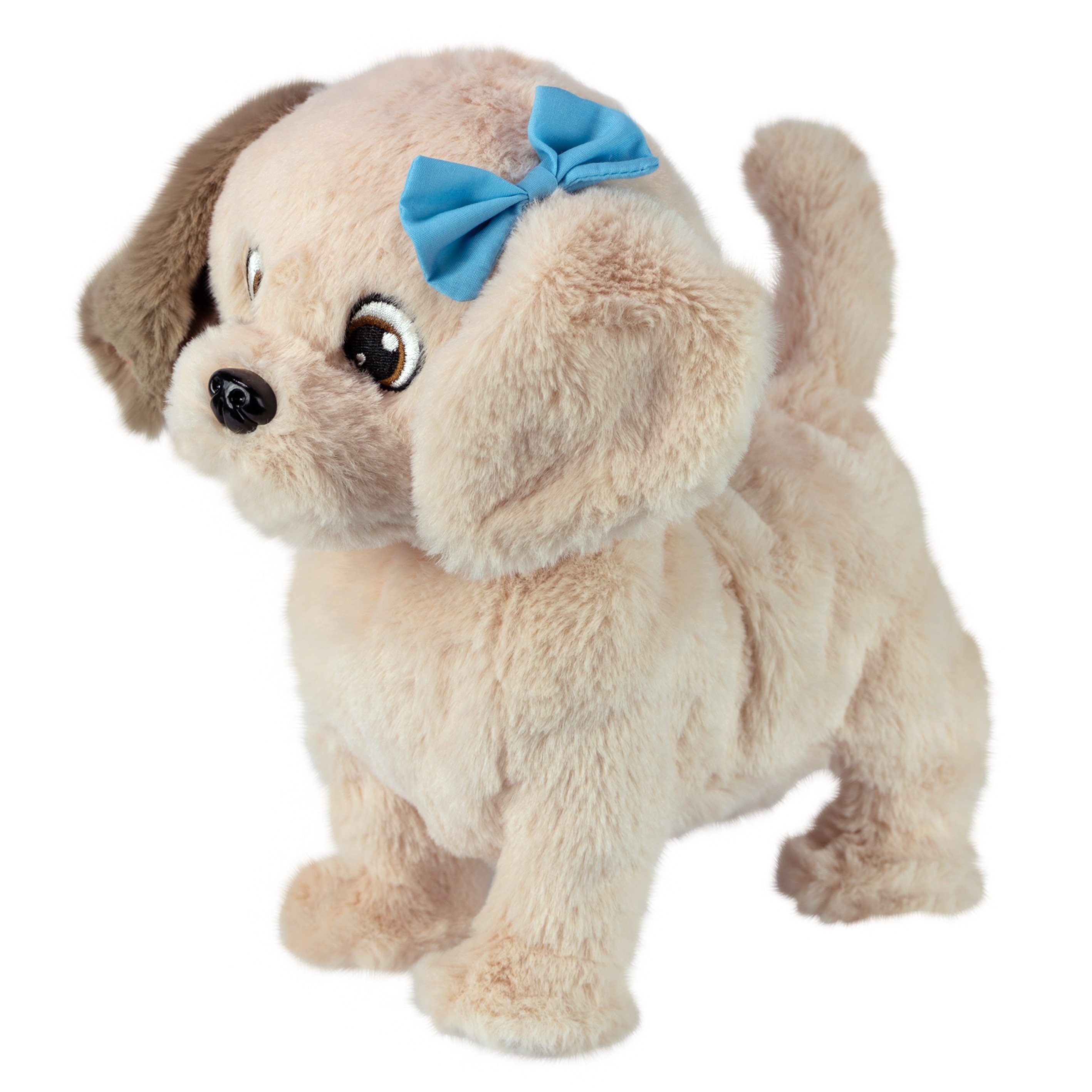 Sarcia.eu Kuscheltier Puppy Luv - Interaktiver Labradorhund, Plüschhund Meggy 2+