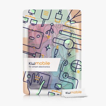 kwmobile E-Reader-Hülle Hülle für Amazon Kindle Paperwhite 11. Generation 2021, Kunstleder eReader Schutzhülle - Flip Cover Case