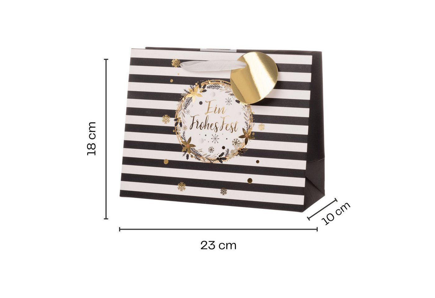 Thumbnail - Annastore Geschenkbox 12 x Geschenktüten Weihnachten Papiertüten Geschenktaschen, Weihnachtsgeschenktüten