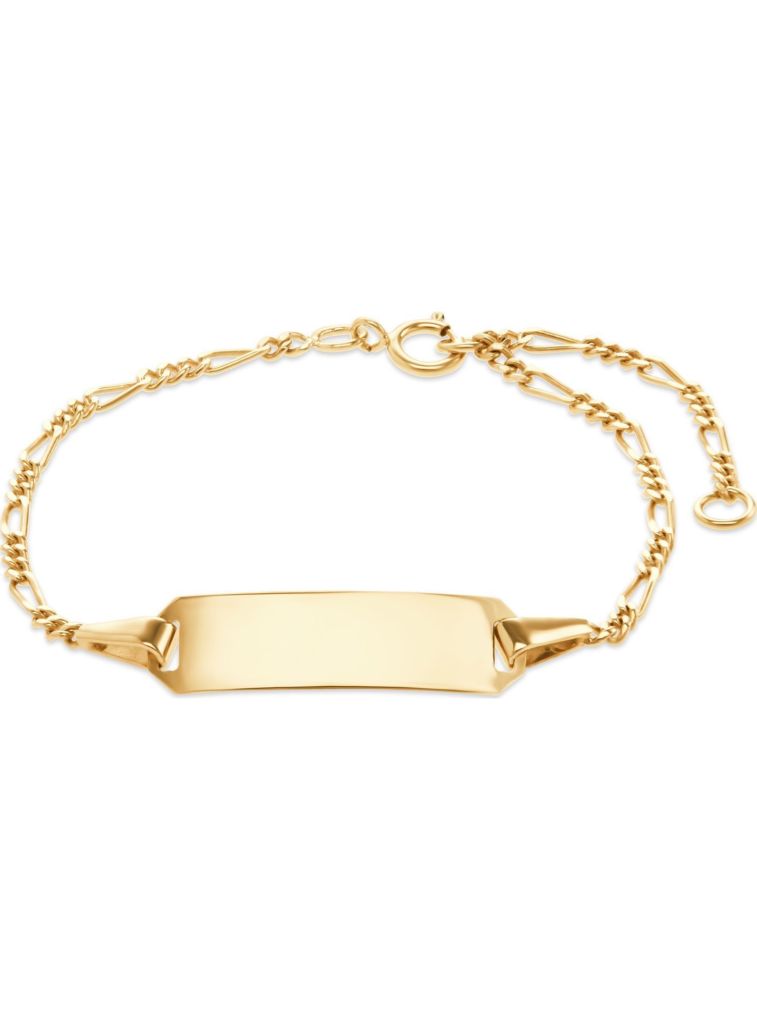 FAVS Silberarmband 375er Mädchen-I.D.-Armband FAVS Gelbgold