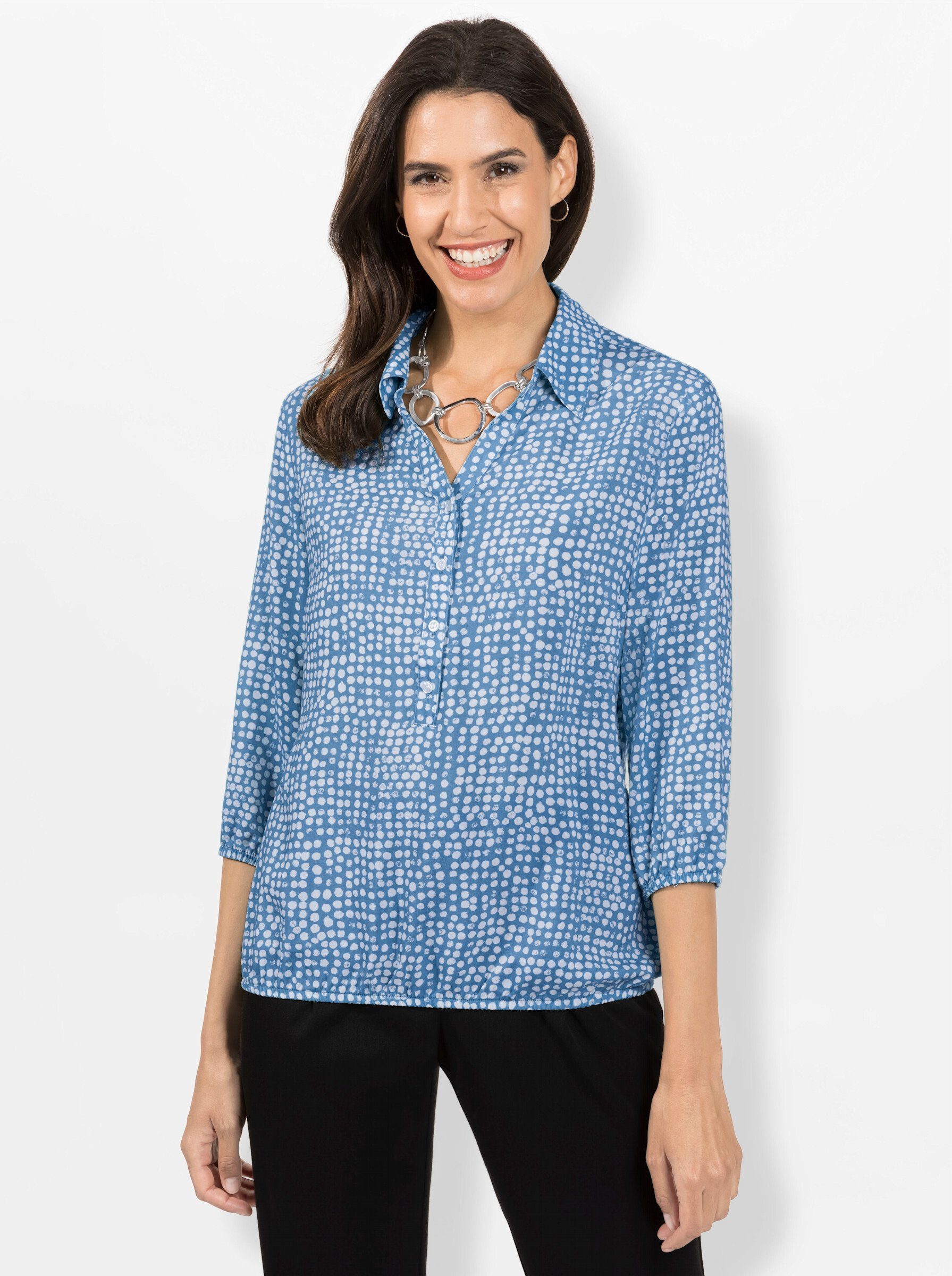 Klassische Bluse Bluse