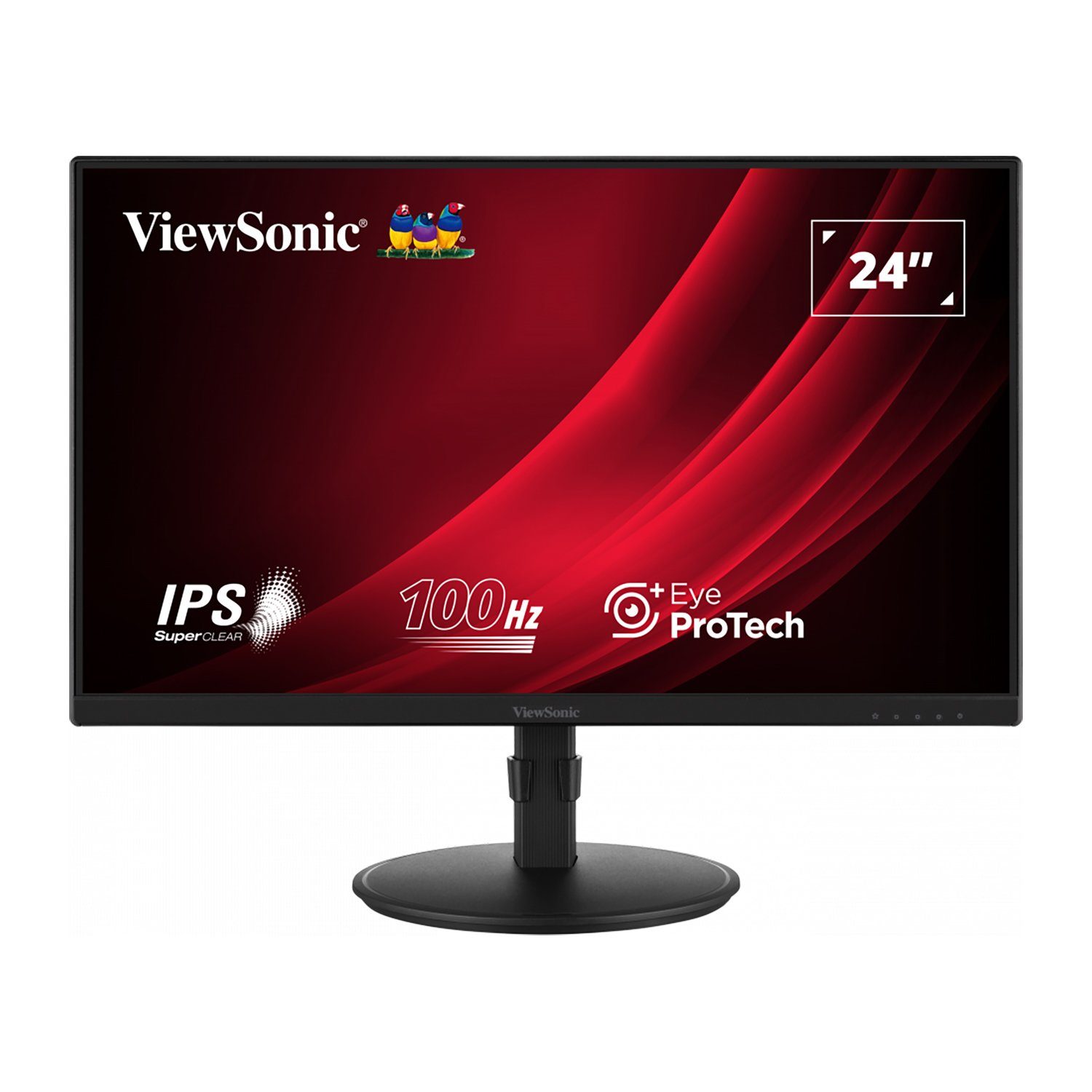 Viewsonic VS19713(VG2408A-MHD) LED-Monitor (60.452 cm/23.8 ", 1920 x 1080 px, 5 ms Reaktionszeit, IPS, 16:9, Schwarz)