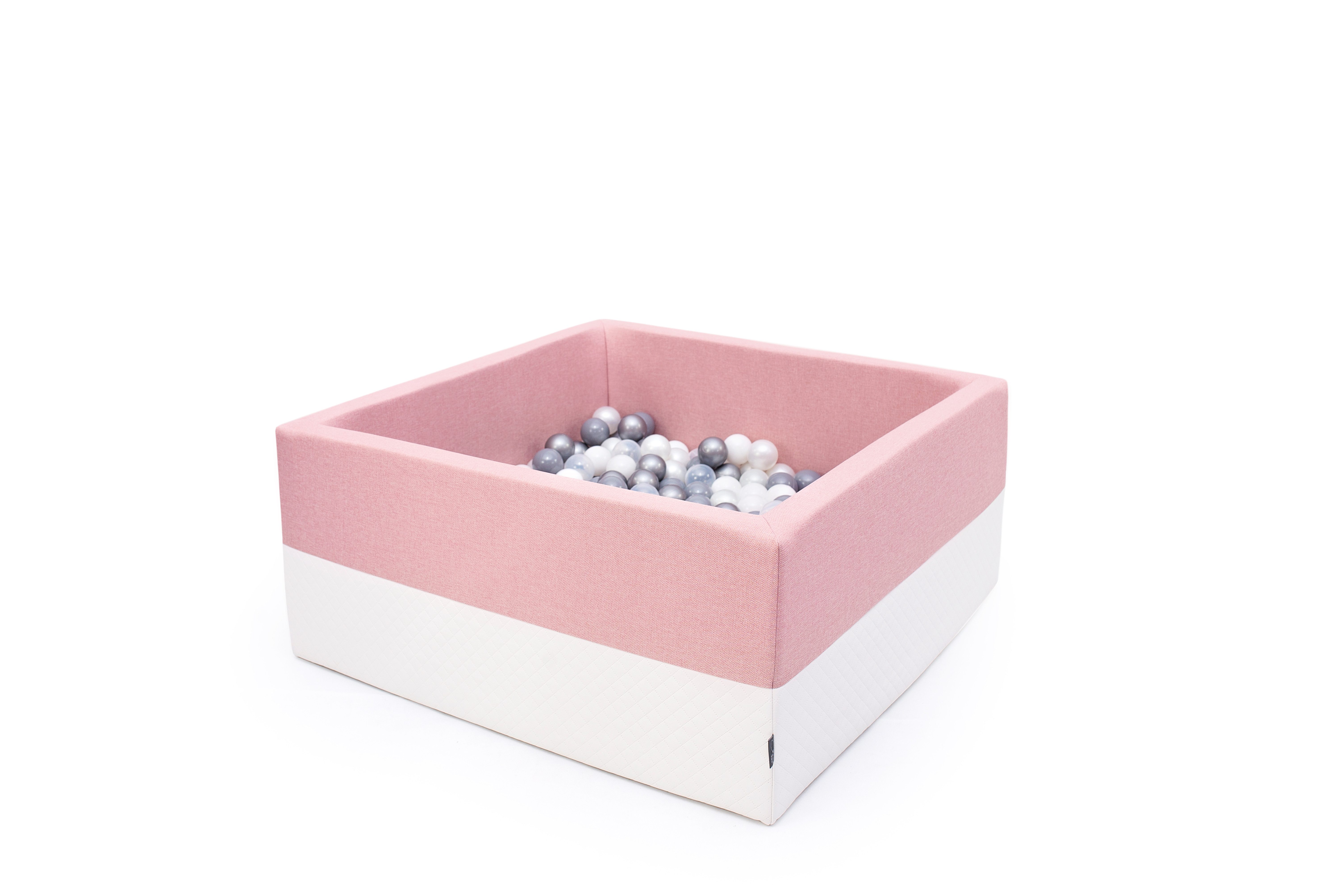 Ajababy Bällebad-Bälle Bällebad XXL Luxus Bällebad Bällepool 90x90x40 mit 200 Bällen