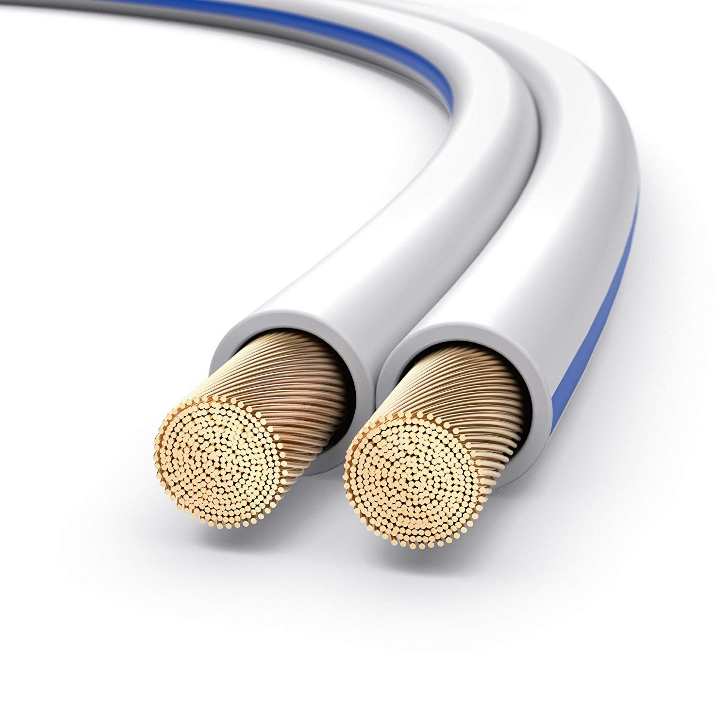 PureLink PureLink SP021-015 Lautsprecherkabel 2 x 4,0mm² (99,9% OFC Vollkupfer Audio-Kabel