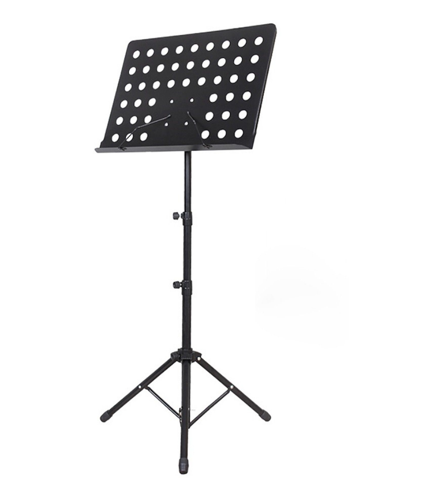 Schwarz BAYLI höhenverstellbarer Musikständer Notenständer, in Regal 165cm - 50