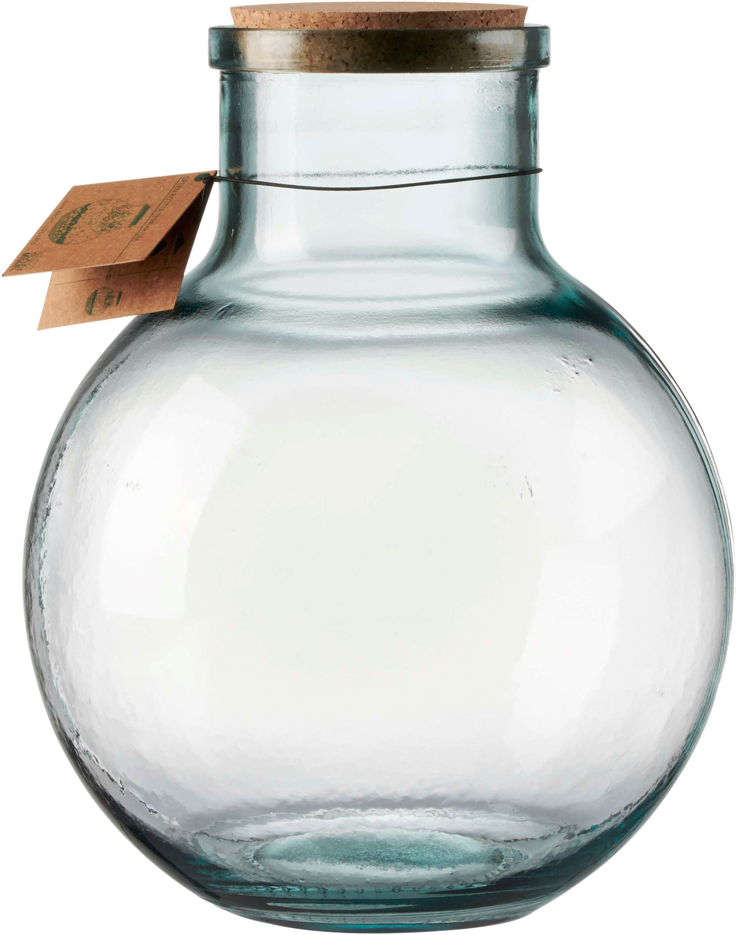 Ritzenhoff & Breker Tischvase Anzuchtglas Minigewächshaus Vase 8 L Ballon Transparent