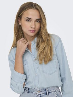 ONLY Jeansbluse ONLBEA LS LOOSE DNM SHIRT GUA