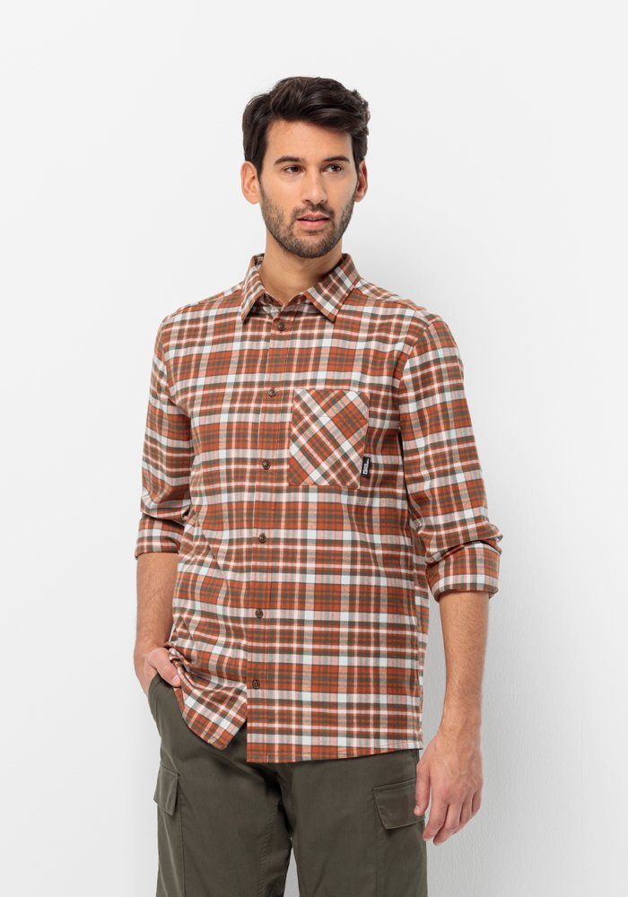 Jack Wolfskin Flanellhemd BERGWEG SHIRT M günstig online kaufen
