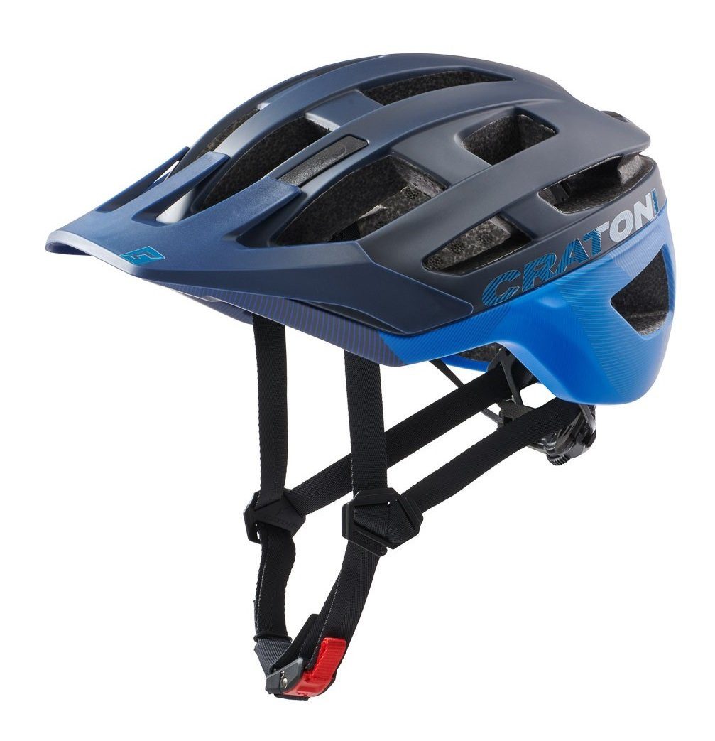 Cratoni Fahrradhelm AllRace blau matt
