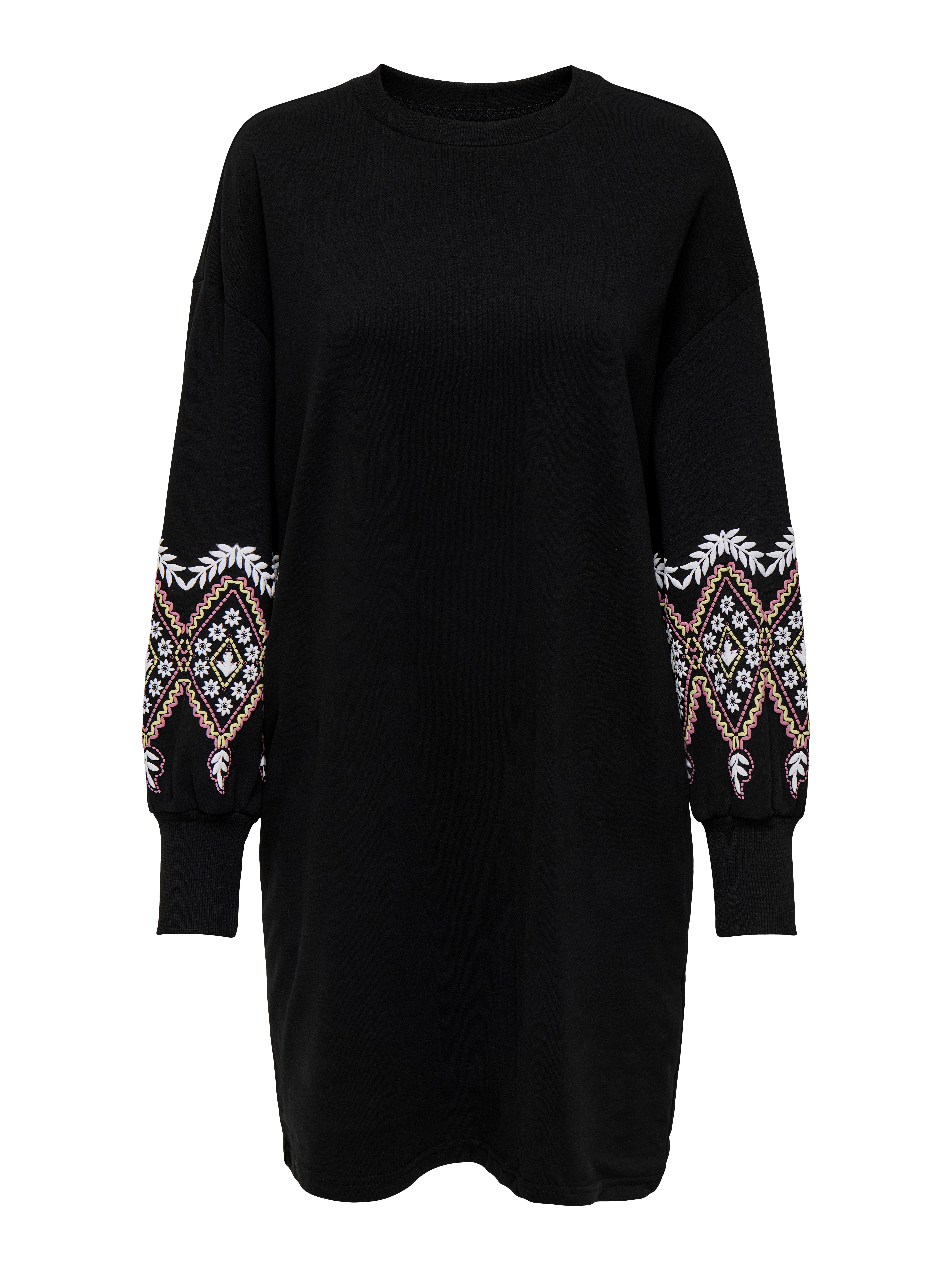 ONLY Sweatkleid ONLBROOKE LS SHORT DRESS FLOWER SWT NOOS günstig online kaufen