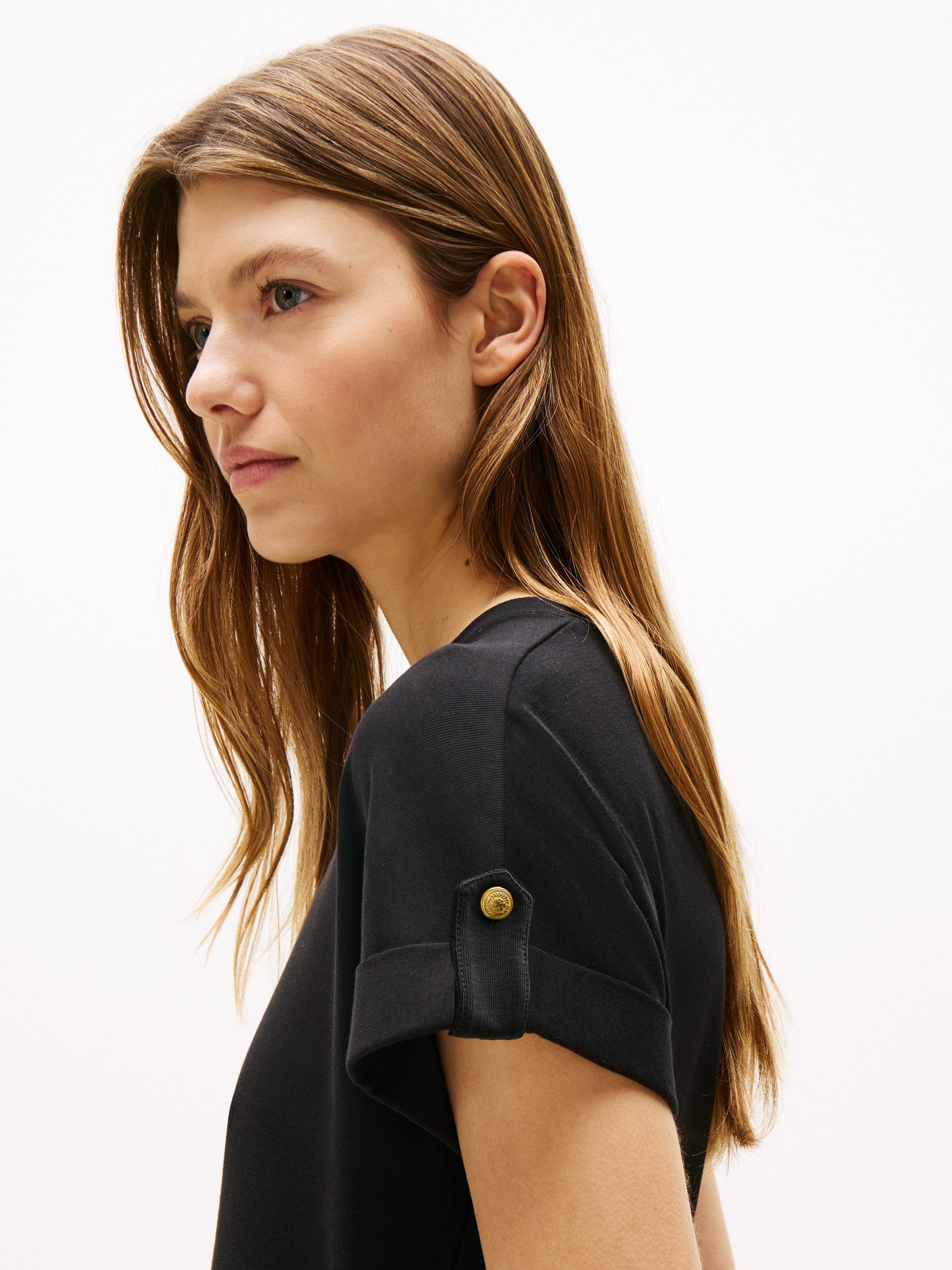 Tommy Hilfiger A-Linien-Kleid MODERN CODY MIDI günstig online kaufen