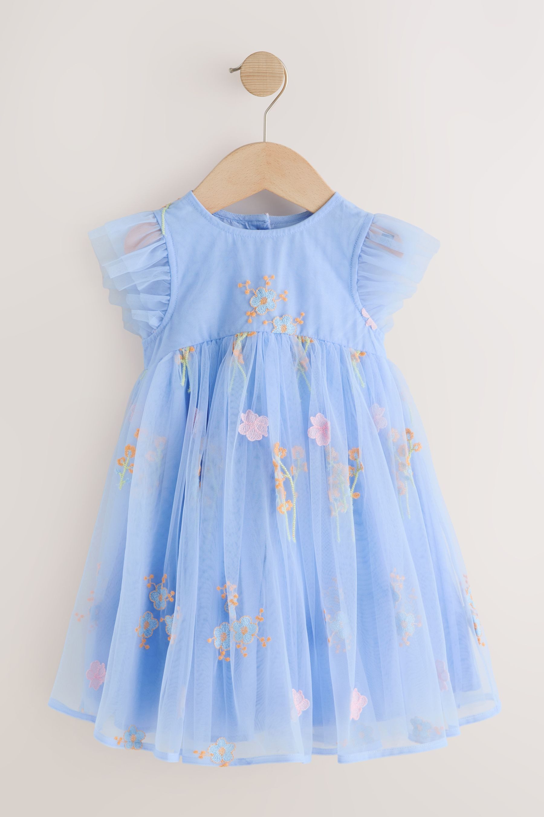 Next Meshkleid Besticktes Kleid aus Netzstoff (1-tlg) – Bild 5 von 5