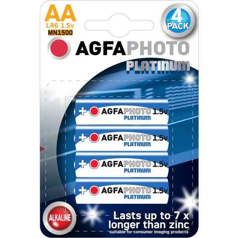 AgfaPhoto AgfaPhoto Mignon AA LR6, 4er Pack Batterie