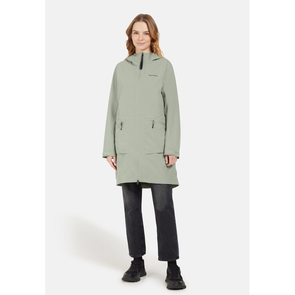 Didriksons Softshelljacke Eliana Damen Übergangsjacke, Windbreaker, Outdoor, Funktionsjacke, Wanderjacke