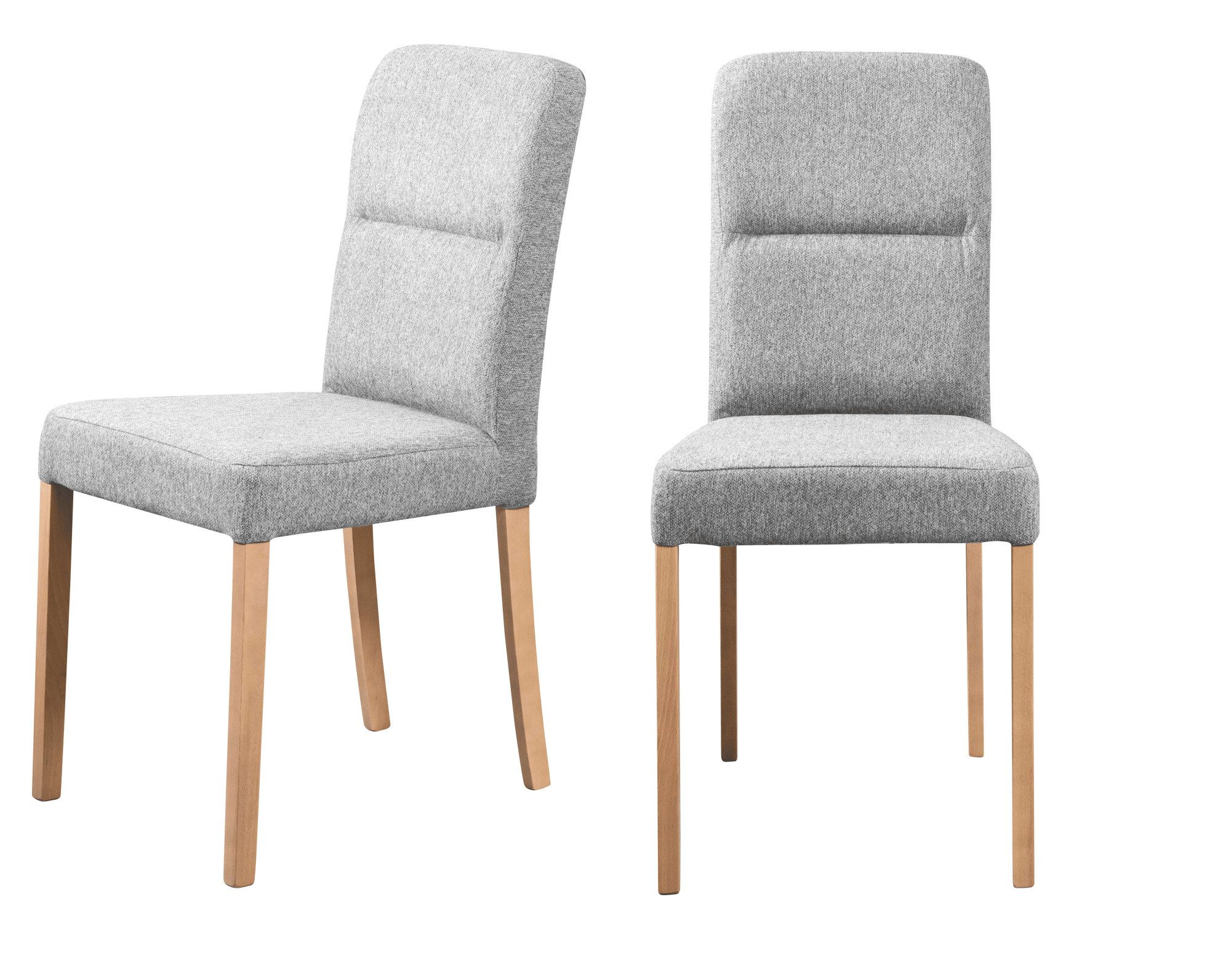 Home affaire 4-Fußstuhl Nina Küchenstuhl, Polsterstuhl (Set, 2 St), Gestell günstig online kaufen