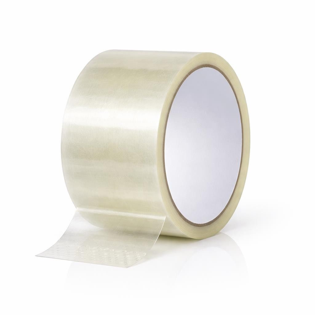 BAYLI Klebeband 1 Rolle PP Klebeband transparent 48mm x 66m - starkes Paketband, reißf