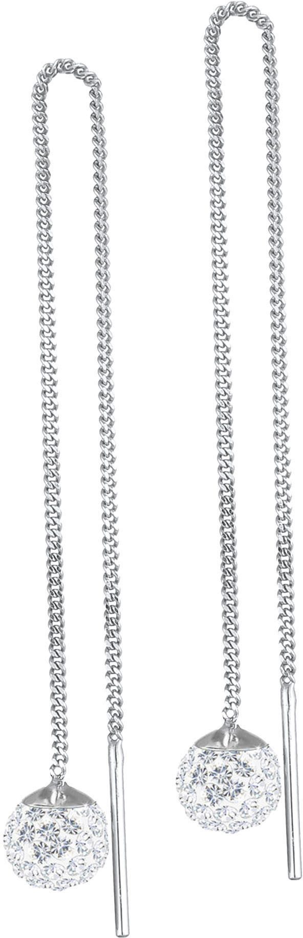 Elli Paar Ohrhänger Schmuck Geschenk Silber 925 Ohrringe, mit Glasstein günstig online kaufen