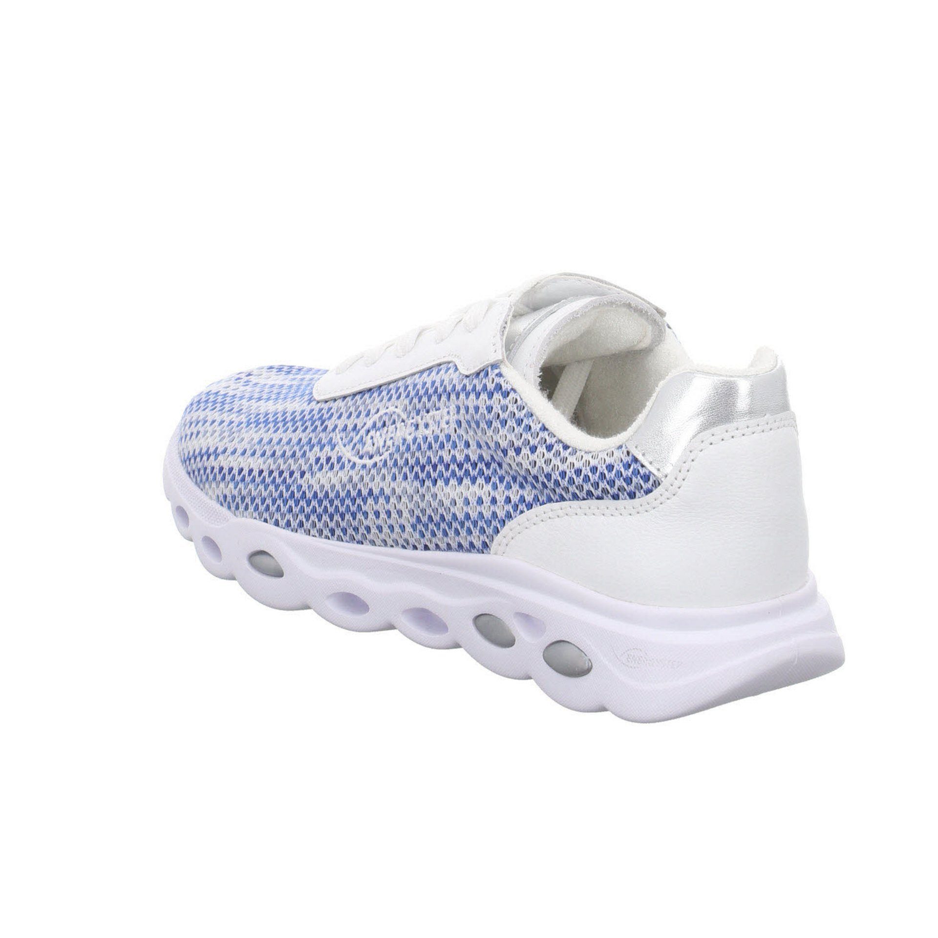 Damen Ara Sneaker Schnürschuh Malibu Synthetikkombination Schuhe Sneaker weiß
