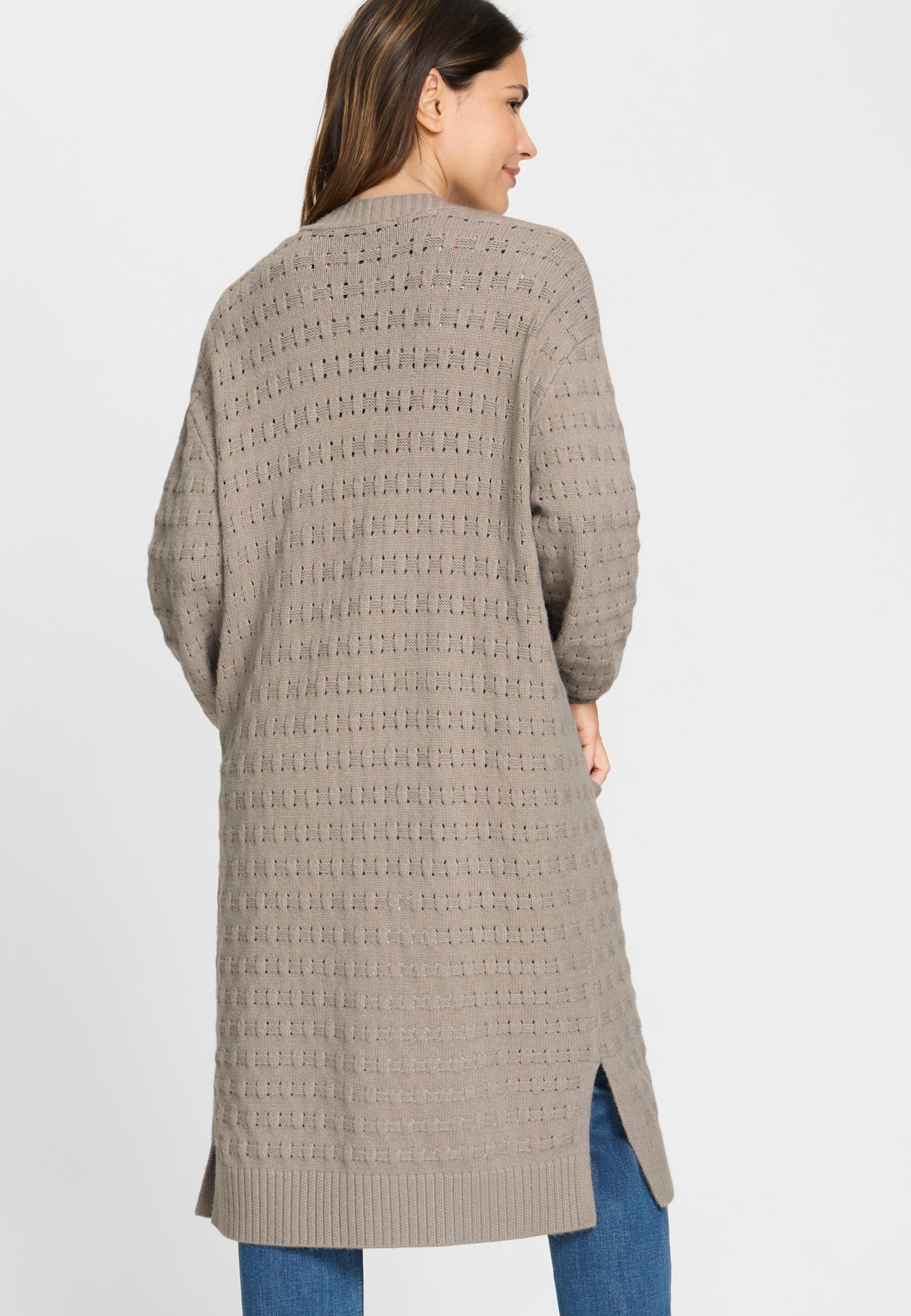 Olsen Cardigan mit Schal-Kragen