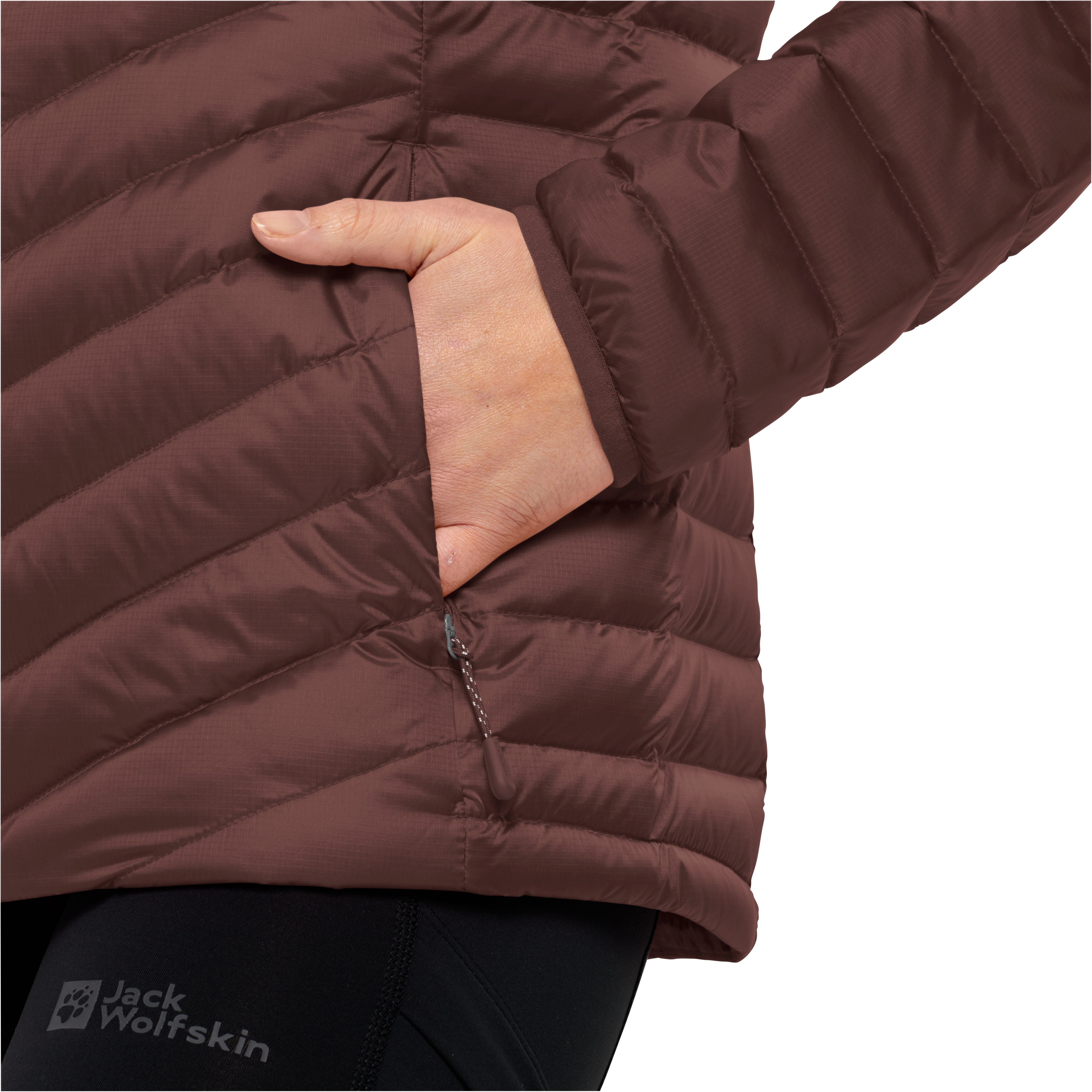 JKT PASSAMANI Jack recyceltem aus W DOWN Polyamid Wolfskin Funktionsjacke