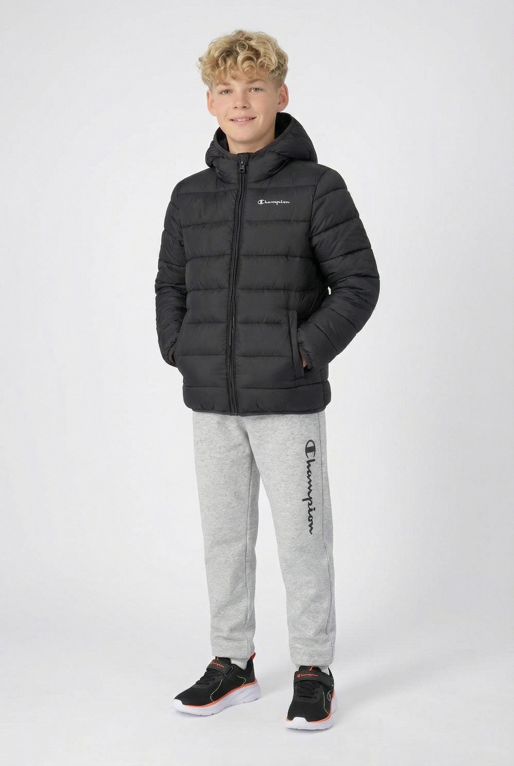 Champion Steppjacke SPORTWEAR JACKET Standard Fit mit verstellbarer Kapuze, praktische Taschen