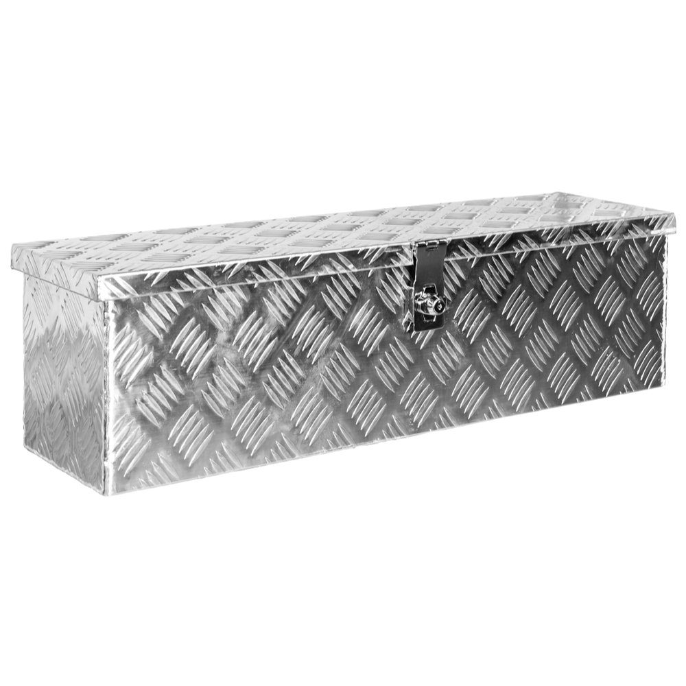 Anhänger-Deichselbox Truckbox Box Werkzeugkiste Anhängerbox Deichselbox Aluminium D035