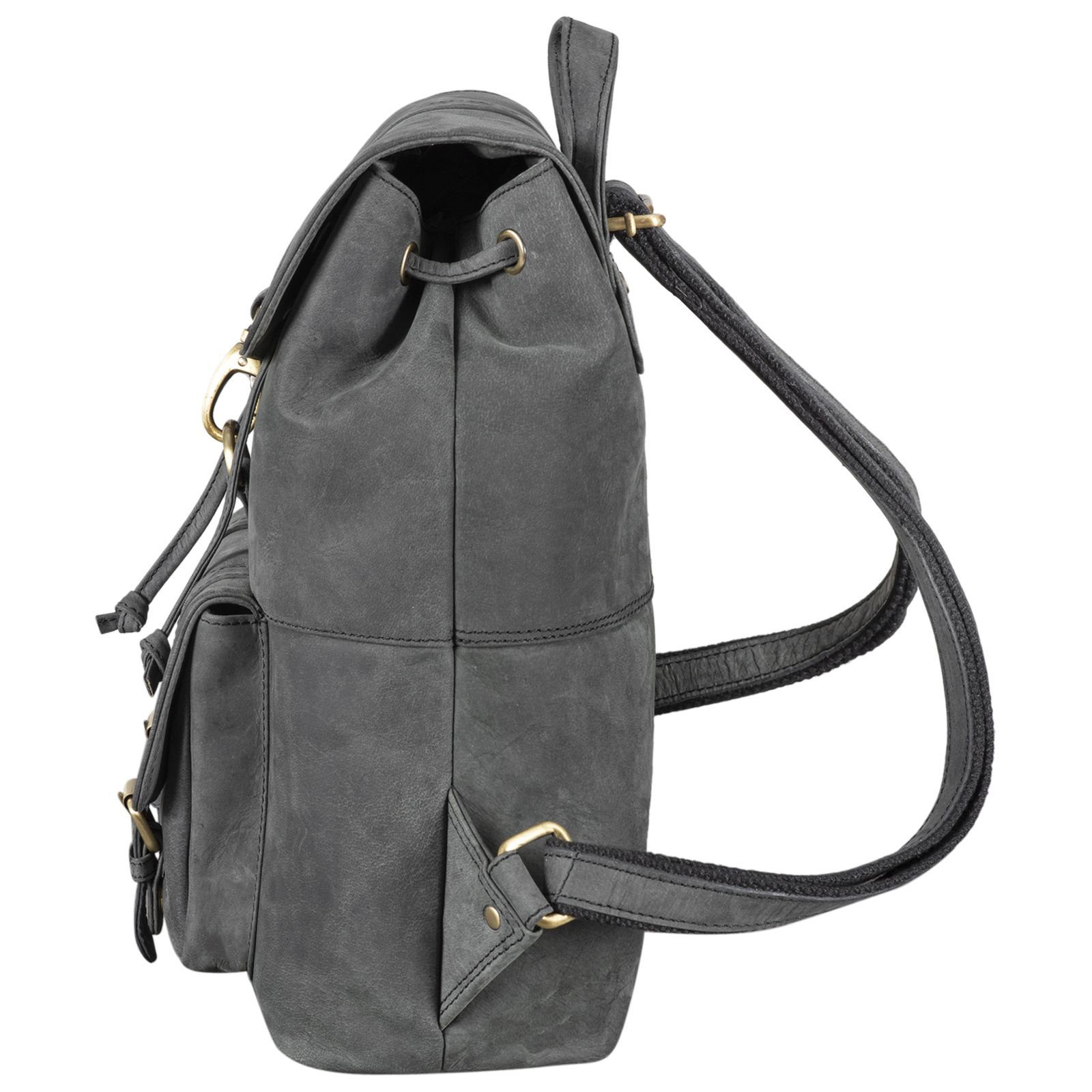 STILORD Cityrucksack "Kacey" Daypack Damen Leder 13.3 Zoll Lederrucksack Unirucksack