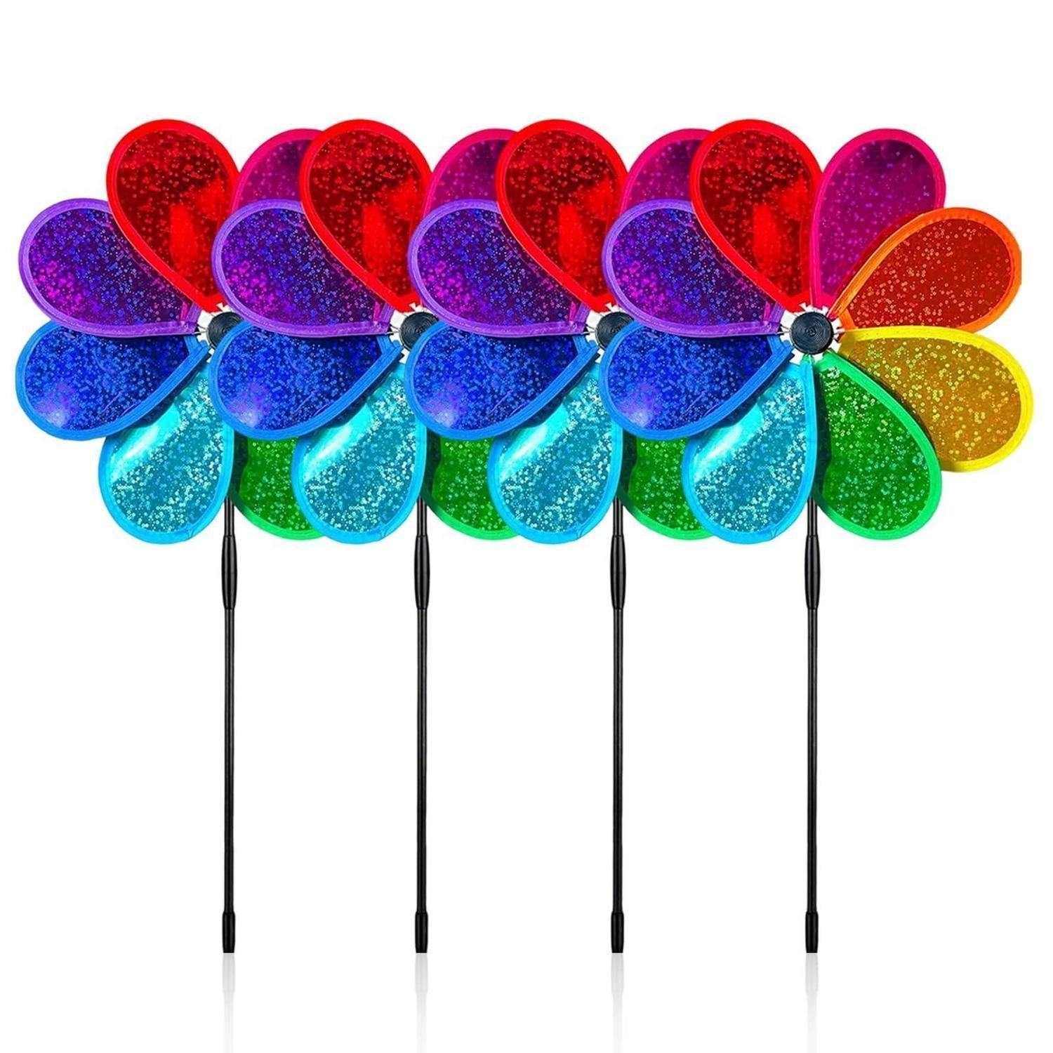 LuxusKollektion Windspiel Windrad Garten 30cm 8-flügelig Stehend (4 St)