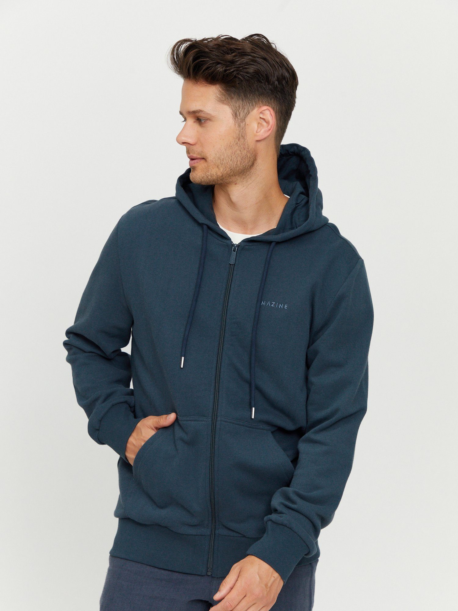 MAZINE Kapuzensweatjacke Burwood Zipper Kapuzen-sweatjacke hoodie hoody